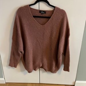 Lulu’s (s) Dusty Rose Sweater